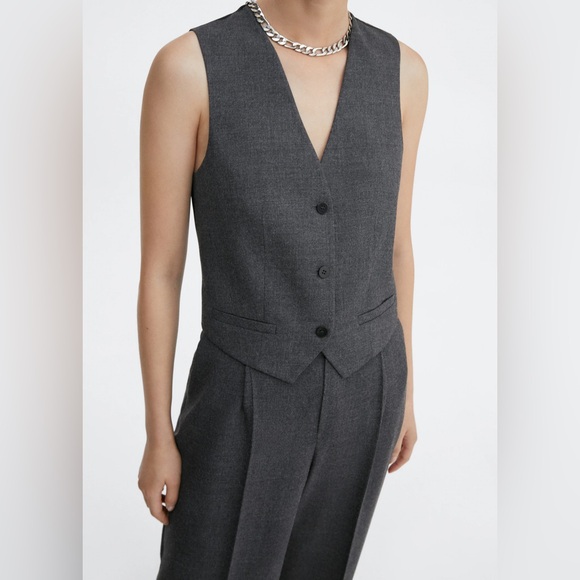 Mango Gilet Vest Y2K - Picture 1 of 5